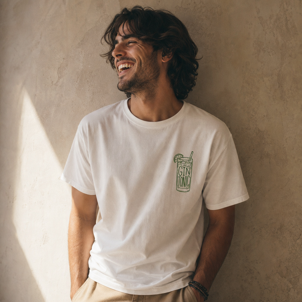 Gin Tonic Tee - light
