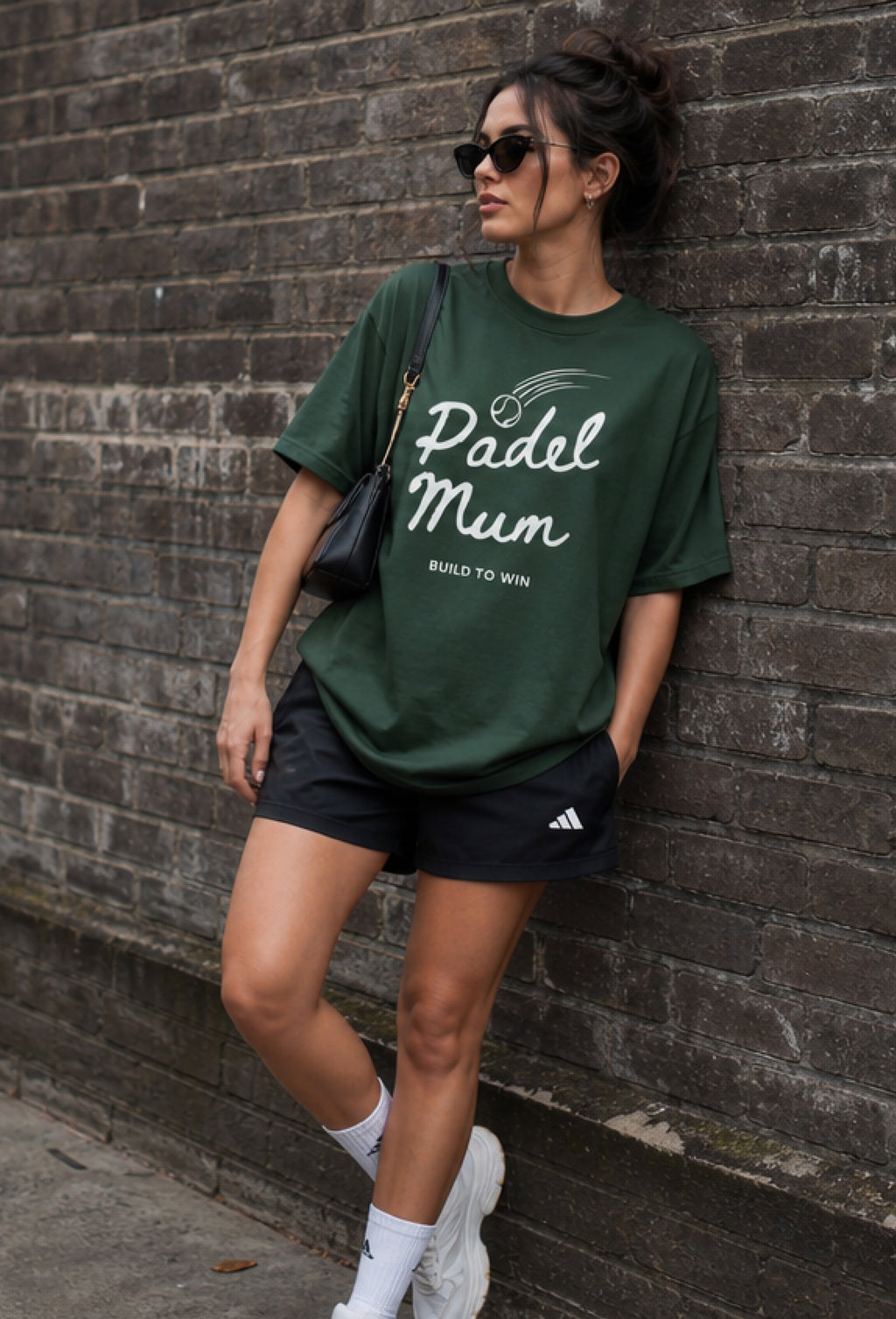 PADLE MUM dark tee